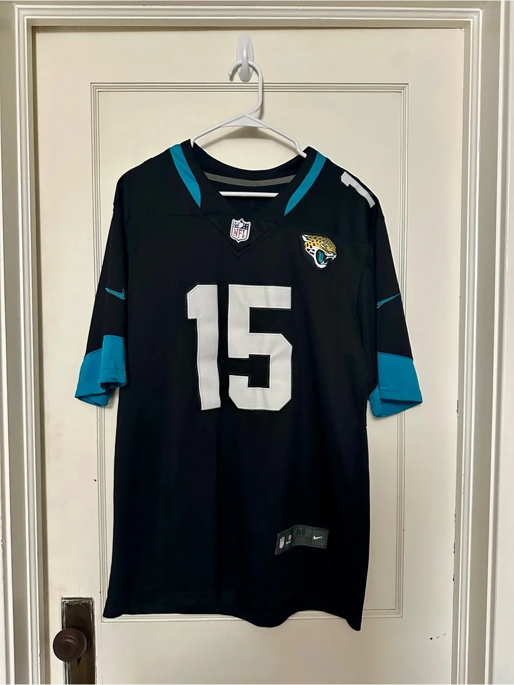 Nike NFL Jacksonville Jaguars Black Minshew Jersey Size M